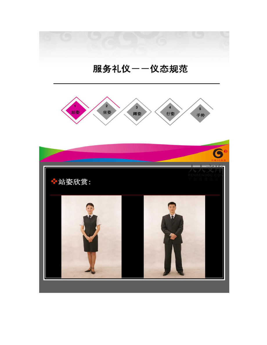 儀態(tài)省營(yíng)業(yè)廳服務(wù)禮儀講師版ppt